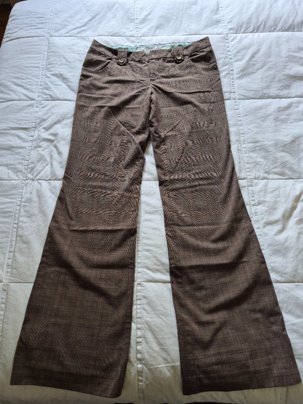 GUESS JEANS, Gorgeous low waist pants, Size 29, Brown with pattern